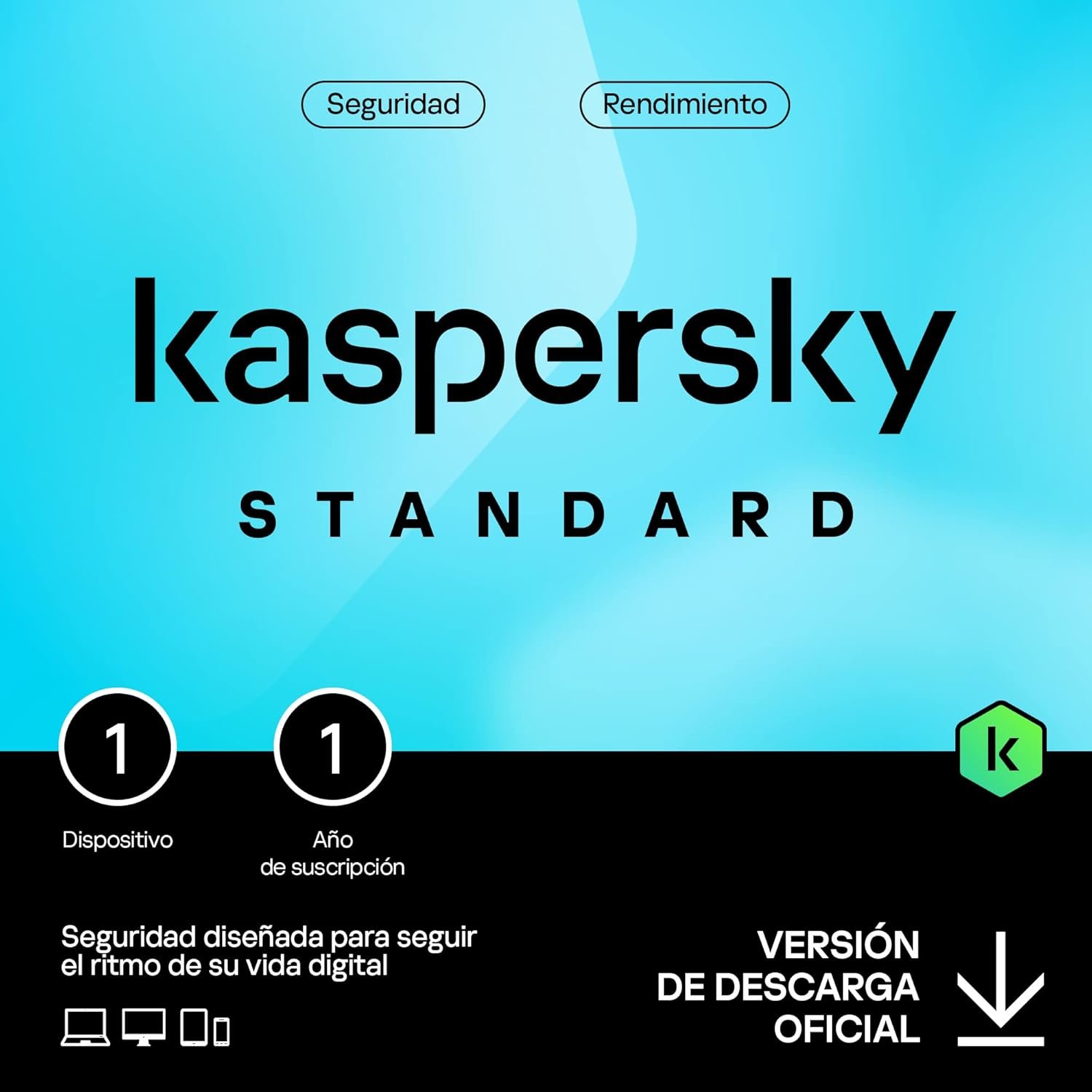 Kaspersky Standard 1 Dispositivo 1 Año